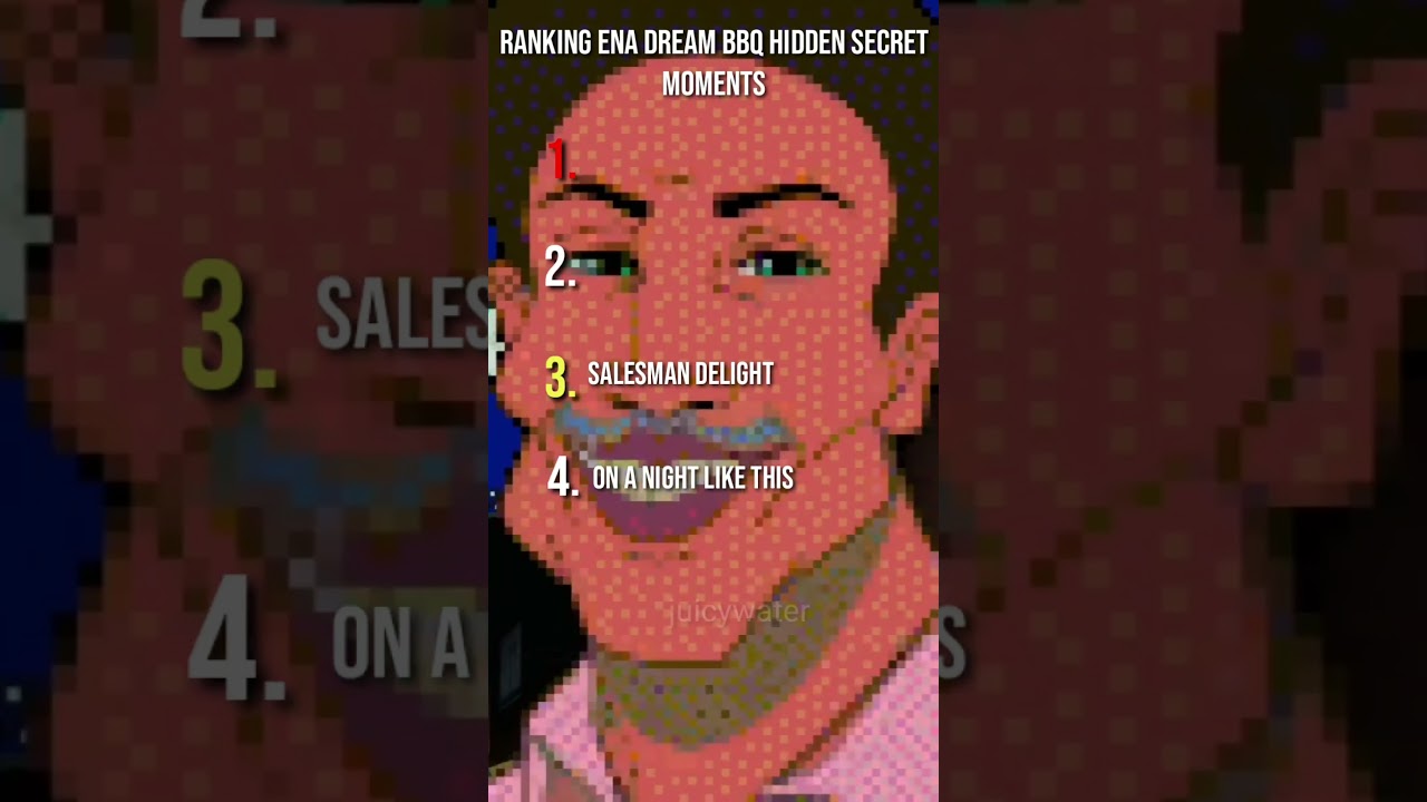 Ranking ENA Dream BBQ Hidden secrets