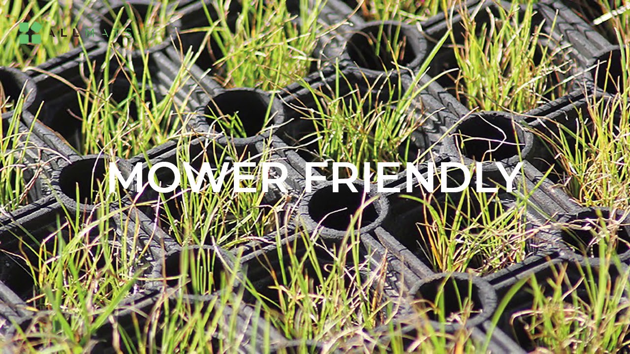 Safety grass matting from AllMats