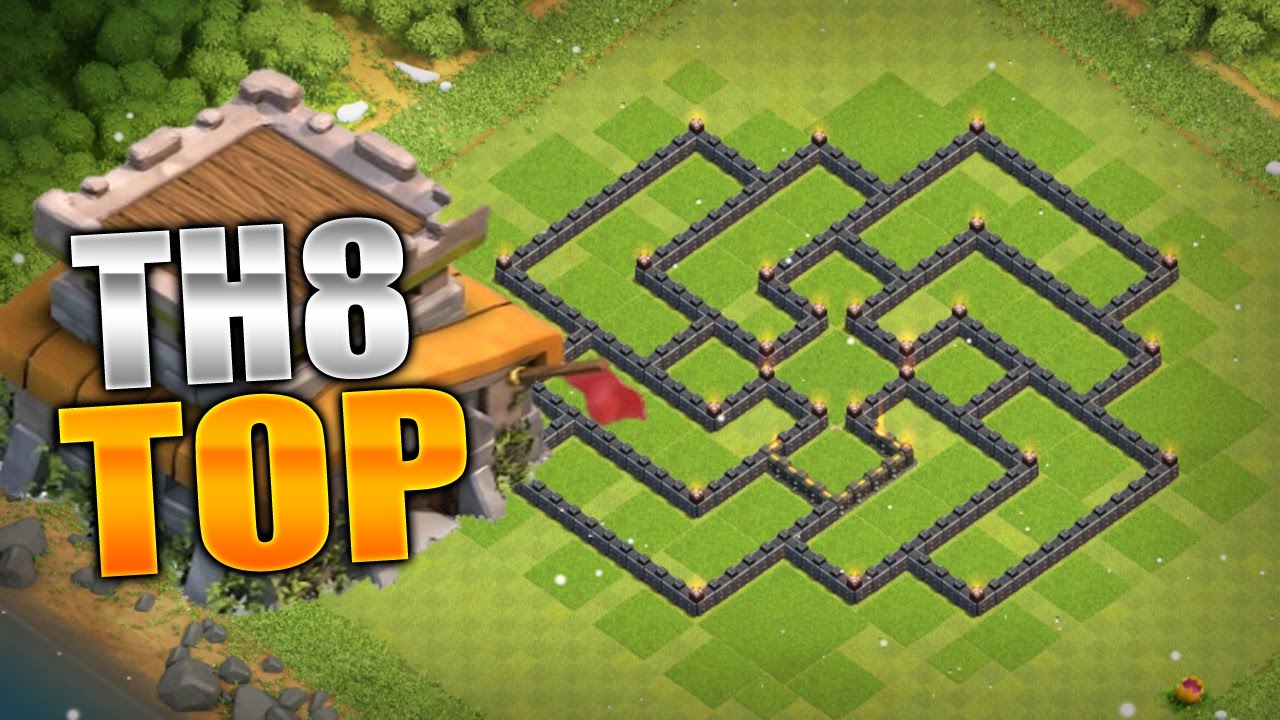 Aldea Ayuntamiento 8 Farming|TH8 TOP |New Design TH8 Farming Top | 2017
