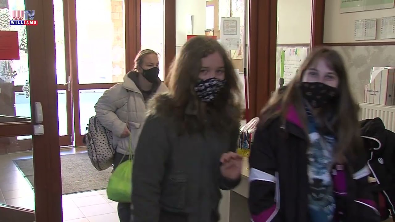 2022 01 21 WTV Híradó Évkezdés a maglódi iskolában