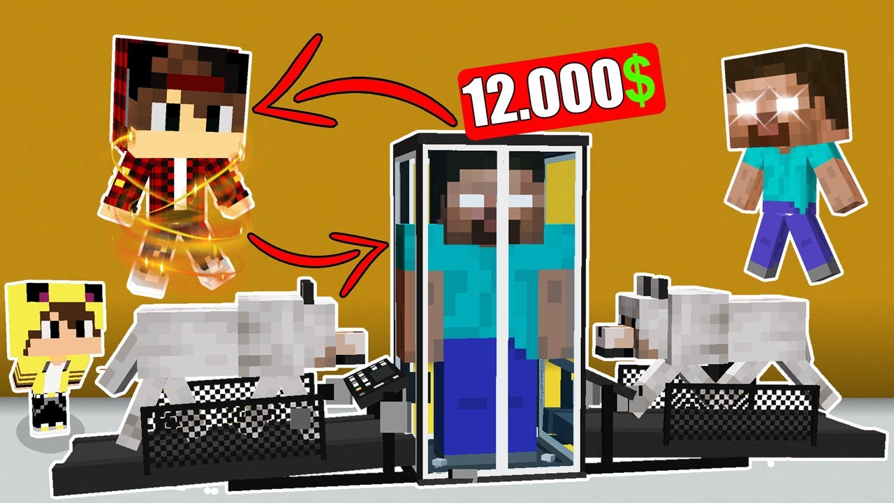 ماين كرافت: تحولت الى هيرو براين😱بسبب هذا الاختراع السري العجيب !!؟ افلام ماين كرافت