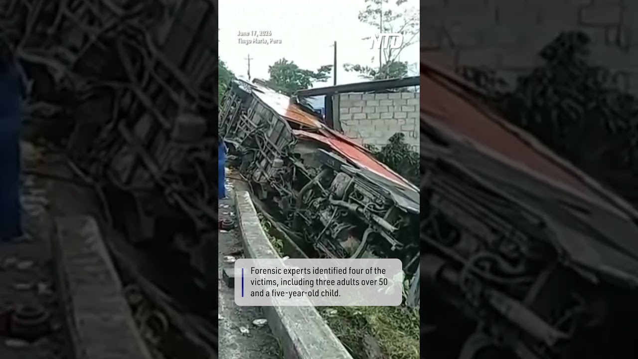 Bus Accident in Central Peru Leaves 10 Dead, 16 More Injured