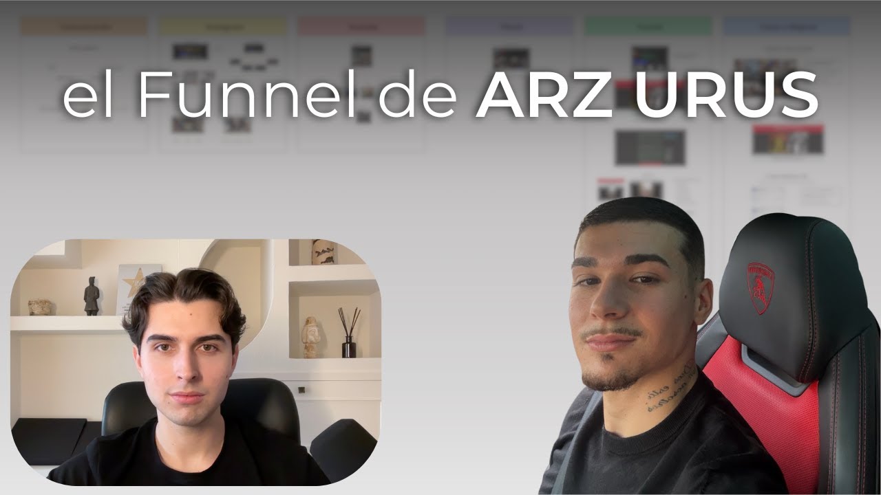 Descifrando c&oacute;mo Arz Urus hace +200K/mes con este Funnel de Ventas (paso a paso)