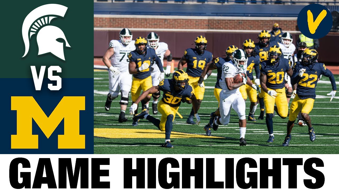 Michigan State vs #13 Michigan Highlights | Week 9 2020 College Football Highlights