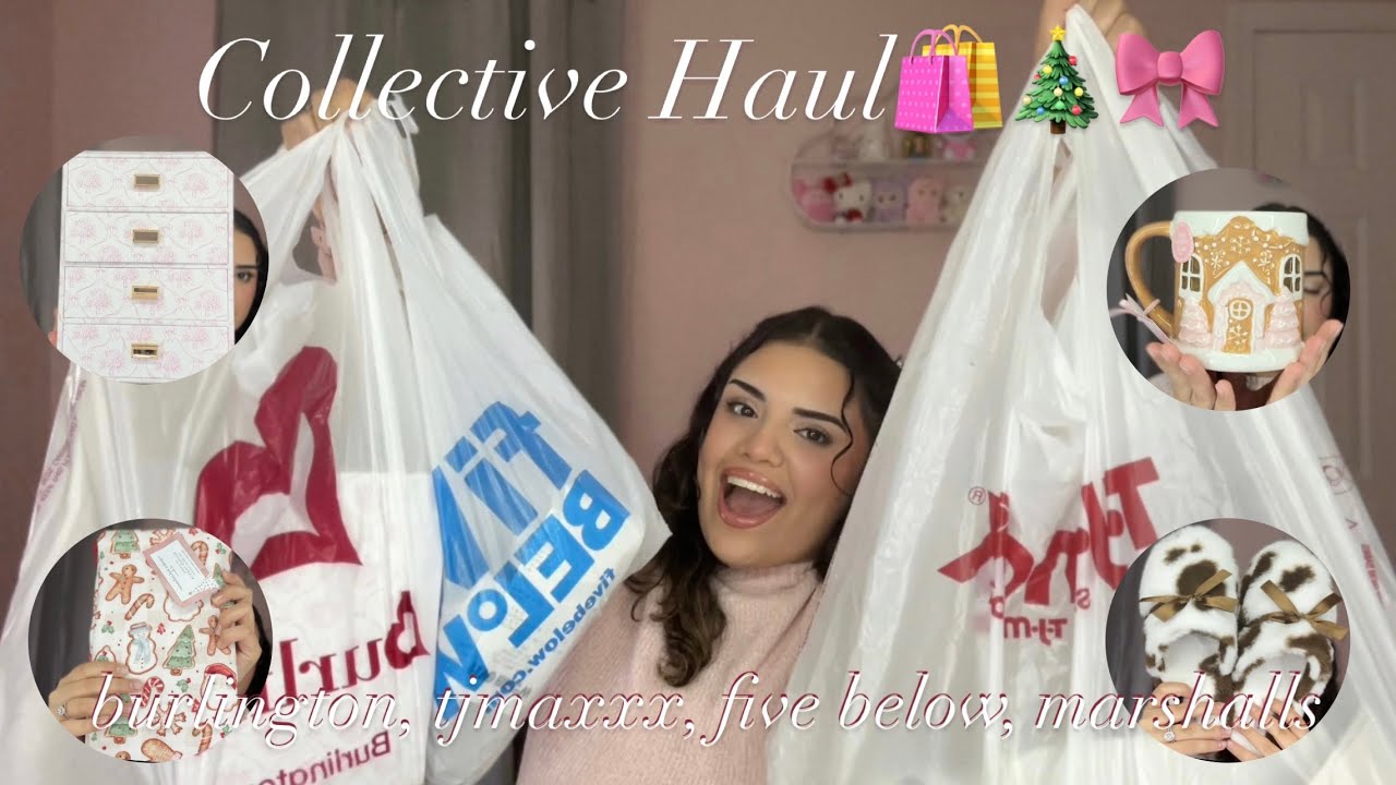 Коллективный сбор🛍️ (Tjmaxxx, Five Below, Marshalls, Burlington) Розовый день, Рождество и девчач...