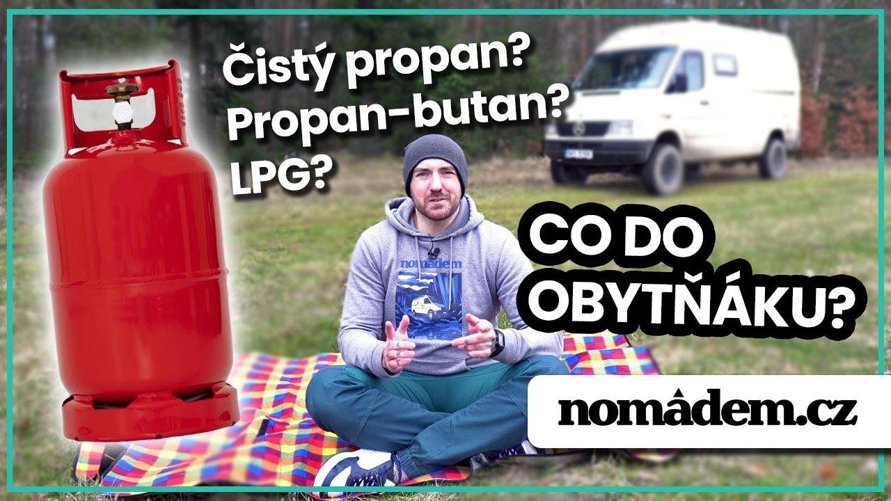 Čistý propan, propan-butan a LPG - rozdíly a co do karavanu?