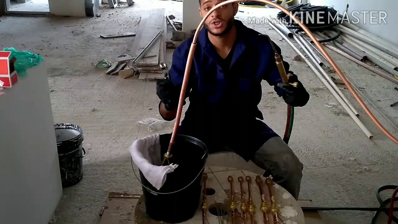 COMO SOLDAR VALVULA GBC NO SISTEMA VRF SAMSUNG