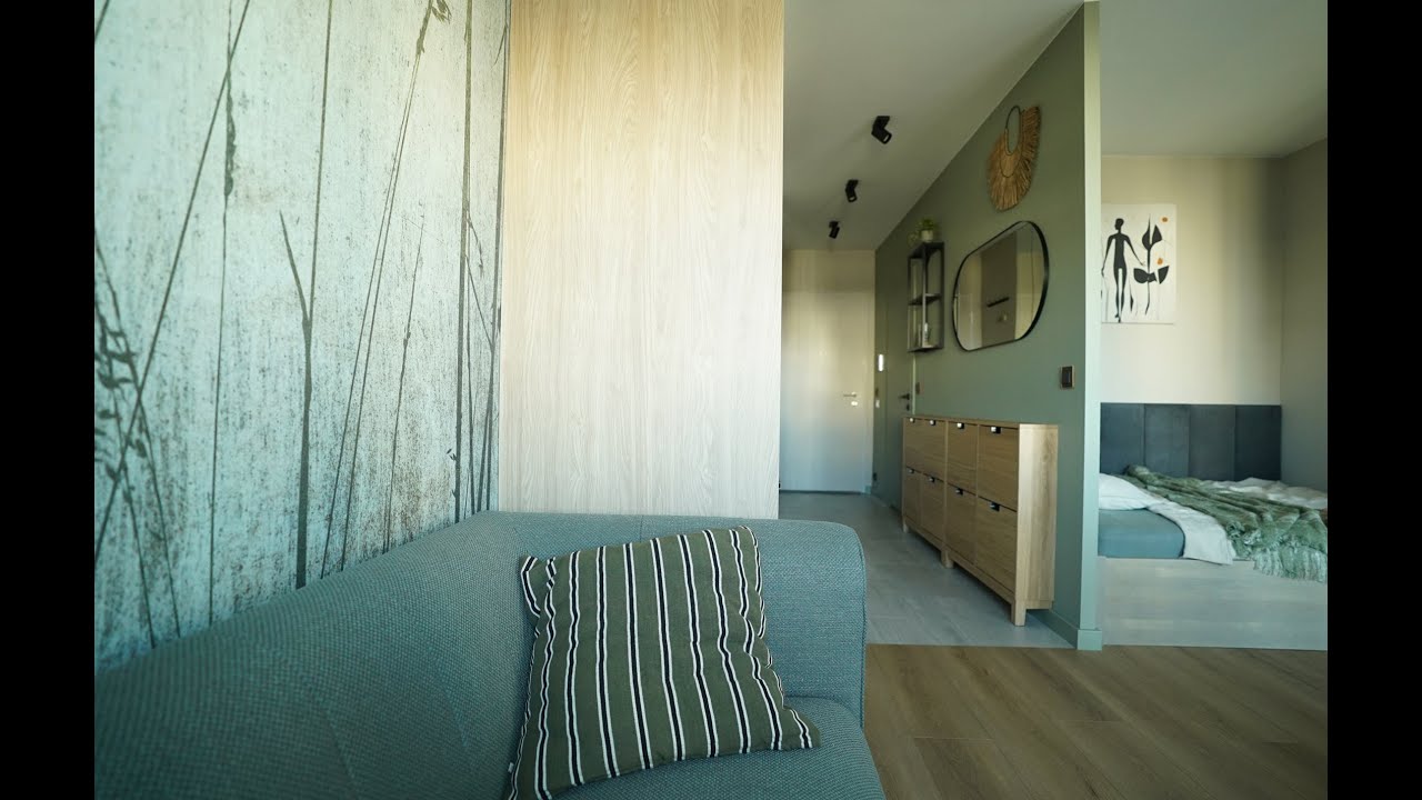 Szybkie Metamorfozy odc. 240 kawalerka 28 m2 salon, kuchnia, korytarz