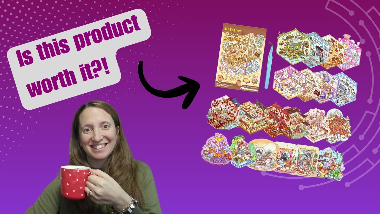 Exercise your brain with these scene sticker kits! How to navigate and use the kit