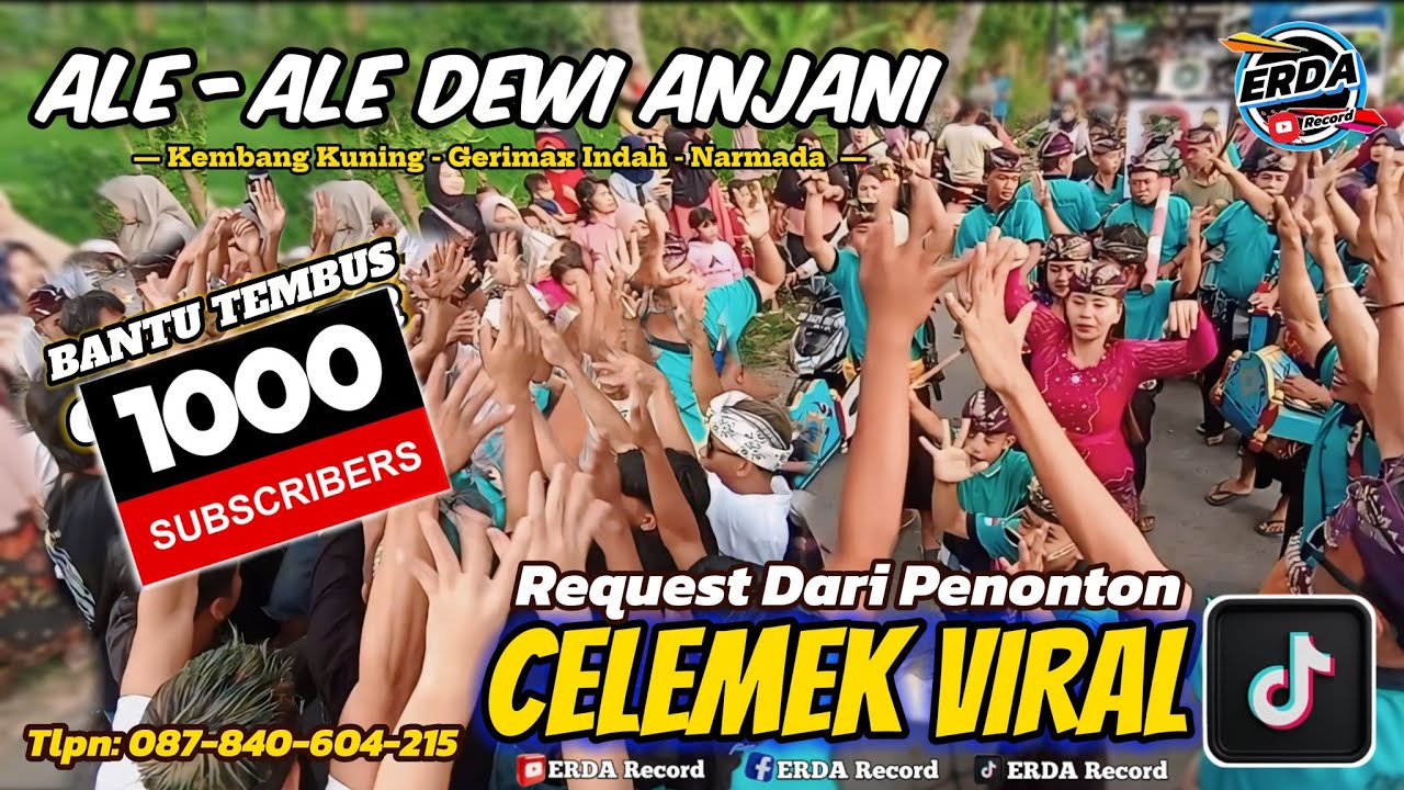 REQUEST DARI PENONTON CELEMEK GACOR // ALE-ALE DEWI ANJANI #video #sasakviral #celemek #erdarecord