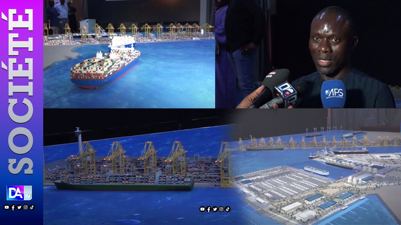 Decouverte de la maquette du Port de Ndayane : Un projet audacieux pour redéfinir l'avenir maritime.