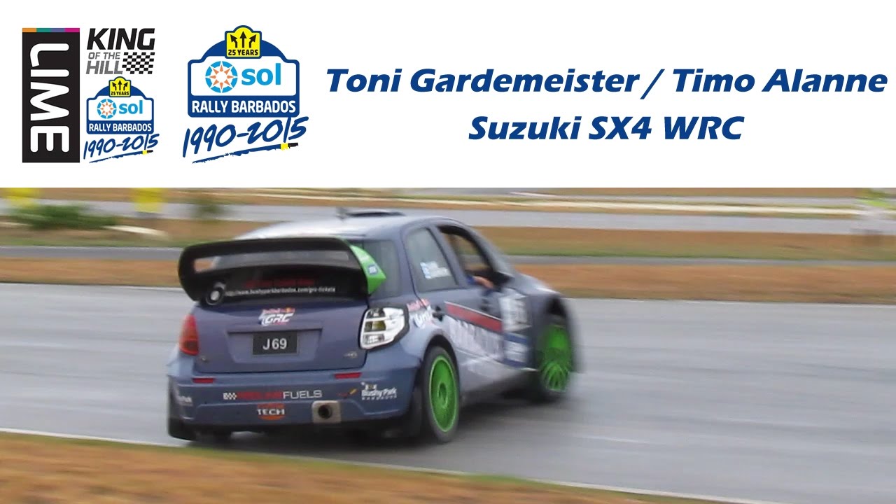 Toni Gardemeister / Timo Alanne - Suzuki SX4 WRC (Sol Rally Barbados 2015)