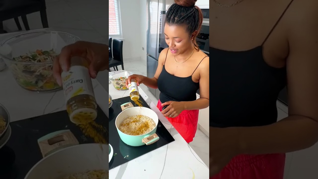 Let’s make some delicious fried rice for dinner 🤤