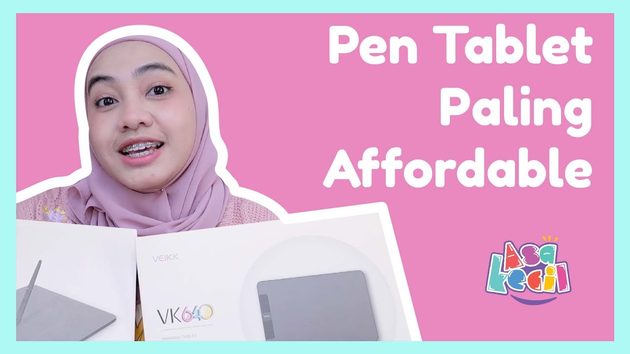 Review dan Unboxing Pen Tablet VEIKK VK 1060 DAN VK640, Affordable Tapi Bagus? | Asakecil