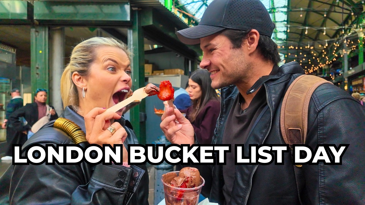 London Series Begins 🇬🇧 Borough Market, Tower of London & Tower Bridge | Food & First Impressions