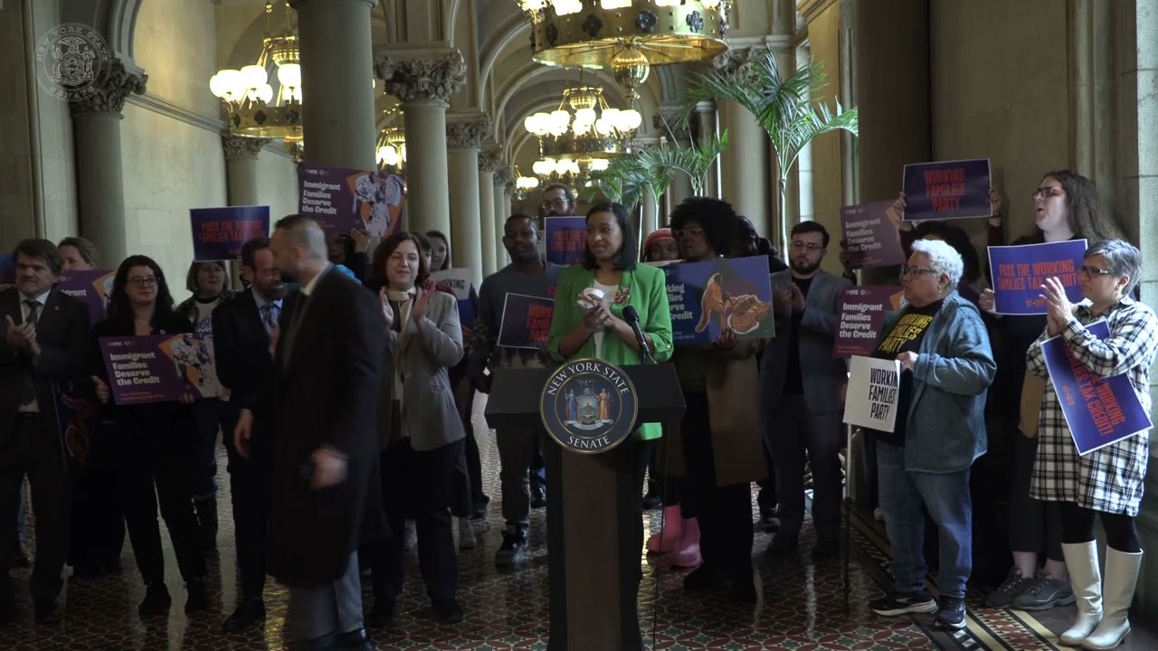 Sen. Gounardes Joins Advocates, Impacted Families to Rally for the Working Families Tax Credit