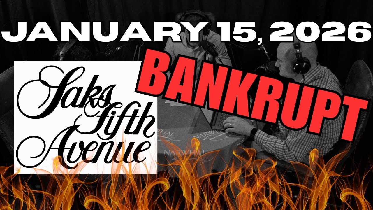Why Saks Filed for Bankruptcy & Bank Earnings Roll In | January 15, 2026