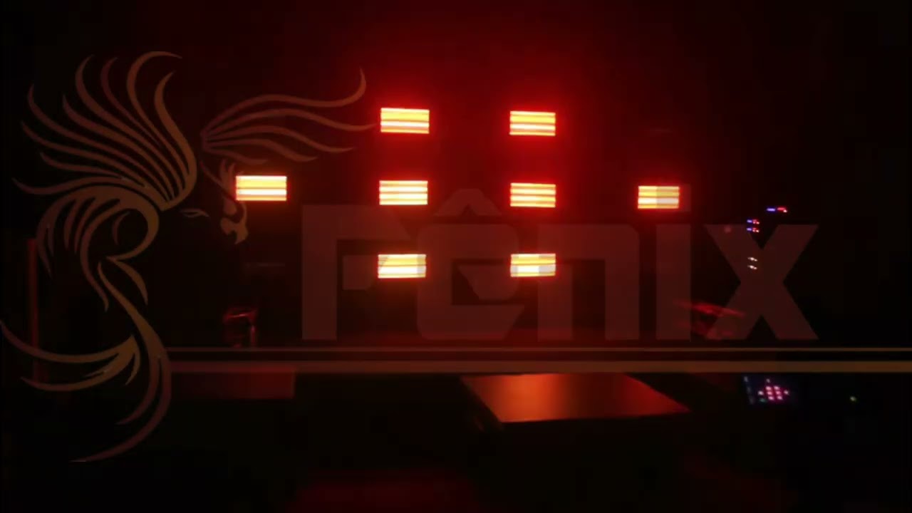 Strobo Atomic Led 1000w RGB Fita Led Branco DMX Com Case
