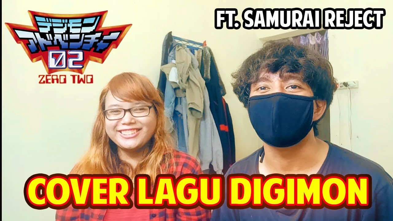 DIGIMON 02 INDONESIA COVER WITH SAMURAI REJECT