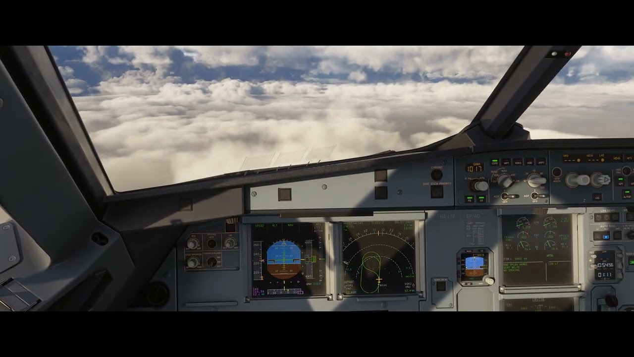 MSFS 2024 Poor Visibility GO-AROUND Vilnius A321