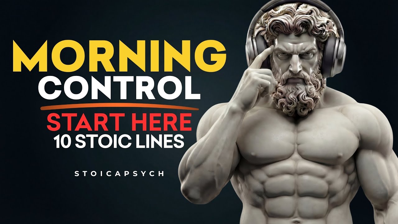 Morning Control: 10 Stoic Lines to Command Your Day | Stoicism