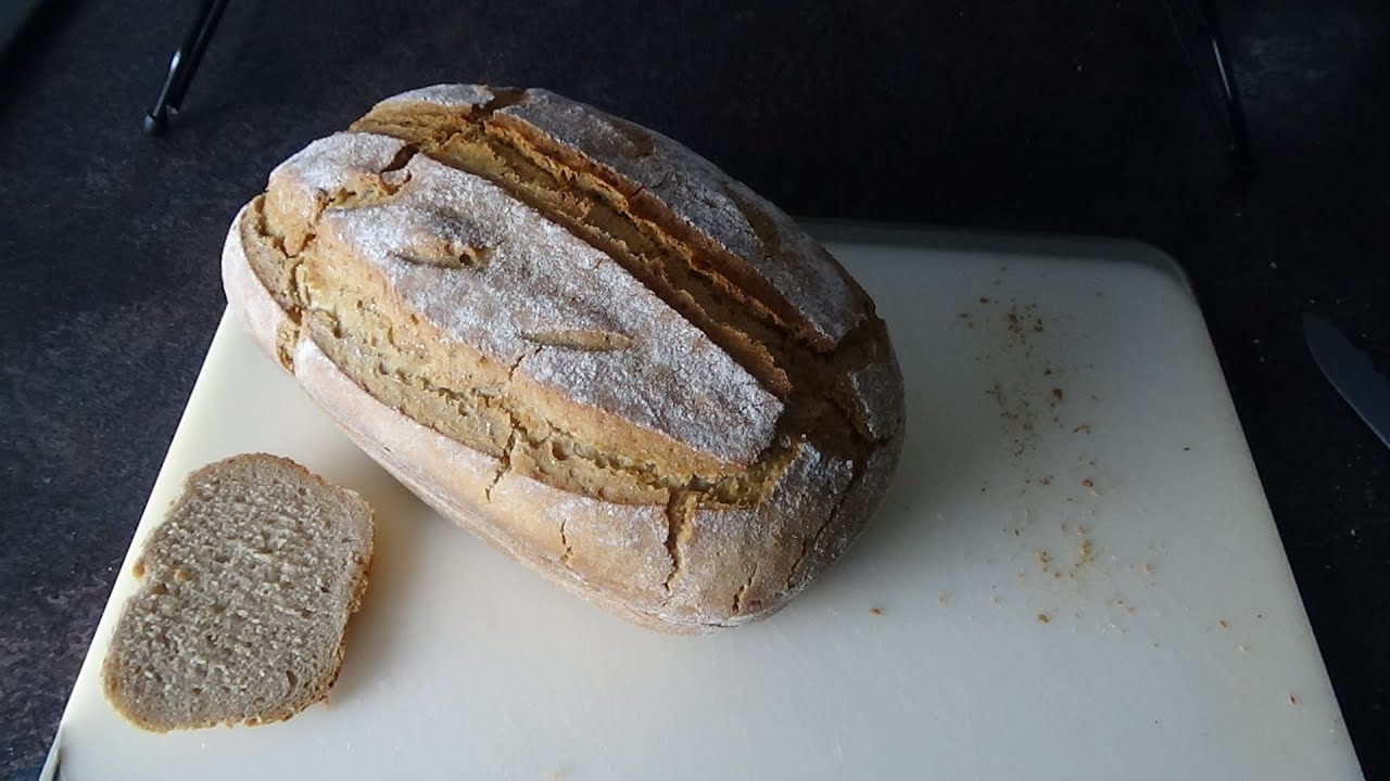 Schnelles Roggenmischbrot ohne Sauerteig