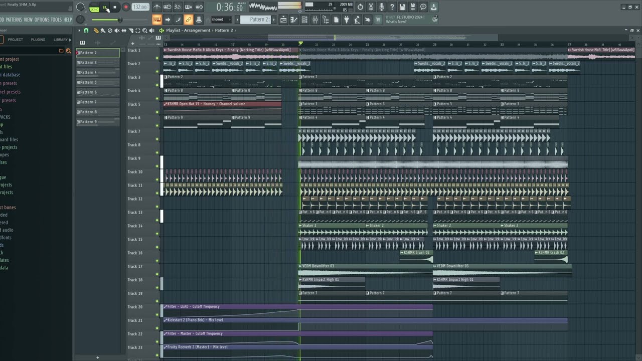 FL Studio Remake : Swedish House Mafia - Finally [FLP]