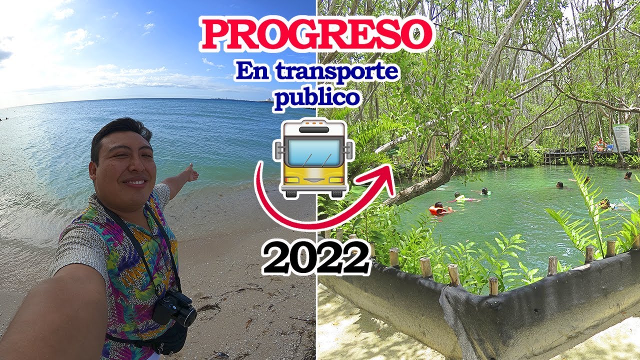 PROGRESO 🔵, como llegar desde Mérida a Progreso en autobús o colectivo 🚍, NUEVA INFORMACION 2022 👈
