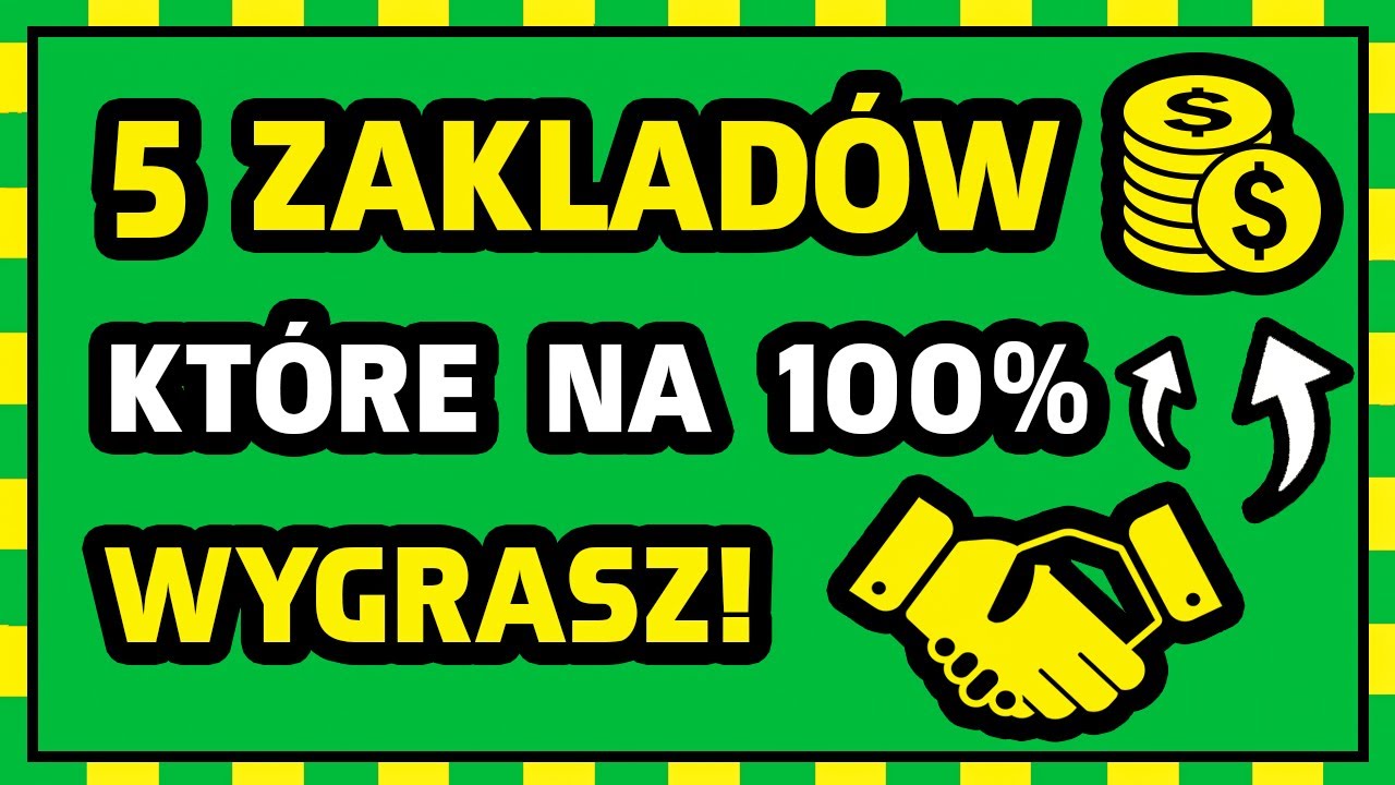 5 WAKACYJNYCH ZAKŁADÓW, które NA 100% WYGRASZ!