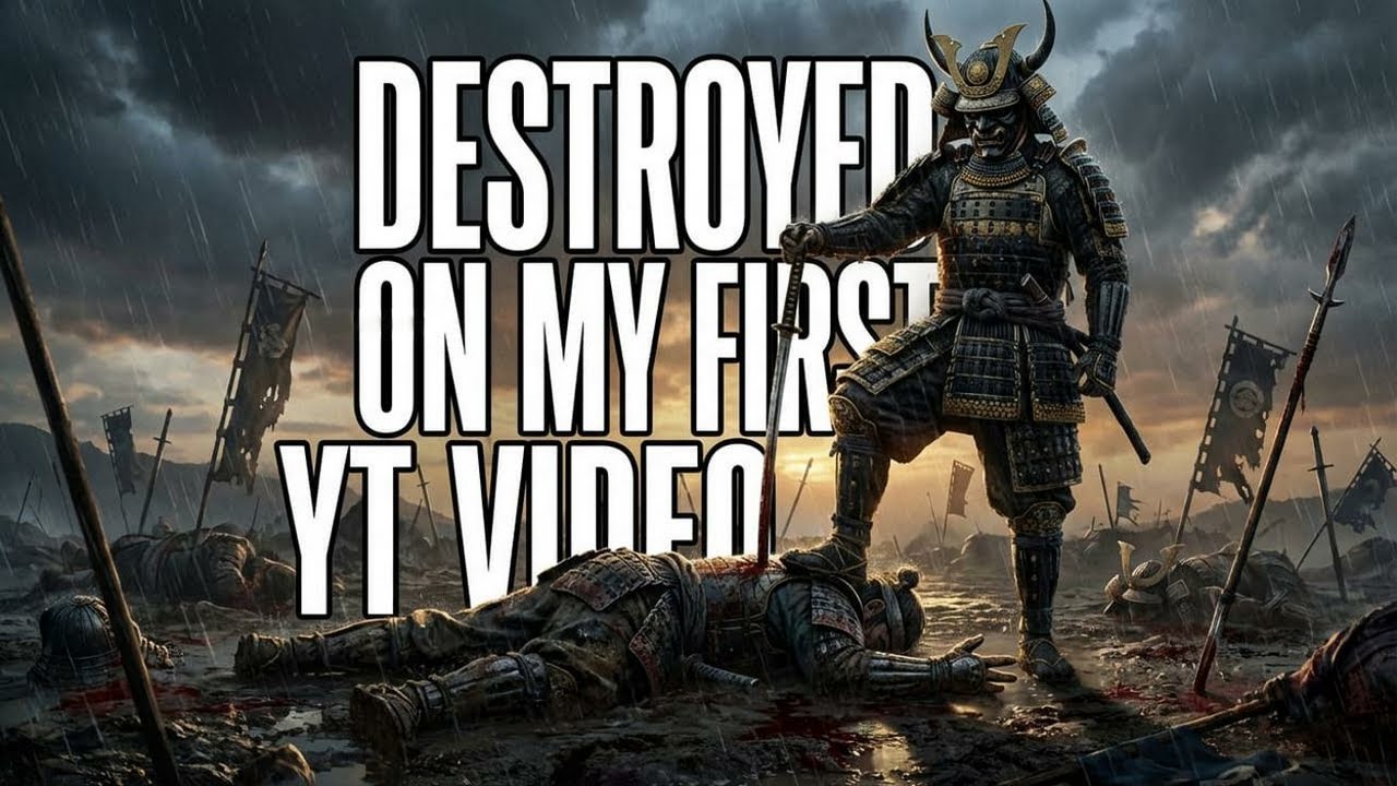 Played Nioh 3 on my first video ever and got Humbled