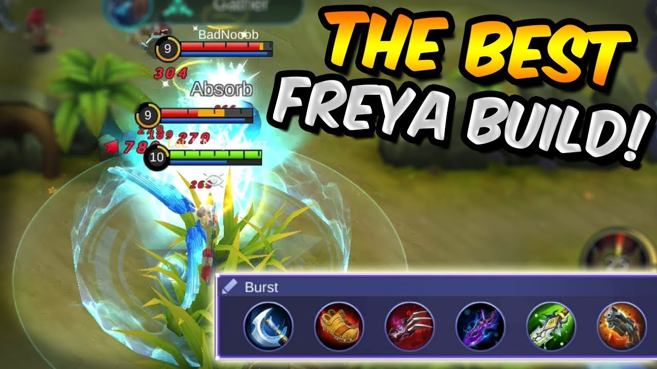 THIS FREYA BUILD MAKES YOU GET FREE WINS! MOBILE LEGENDS