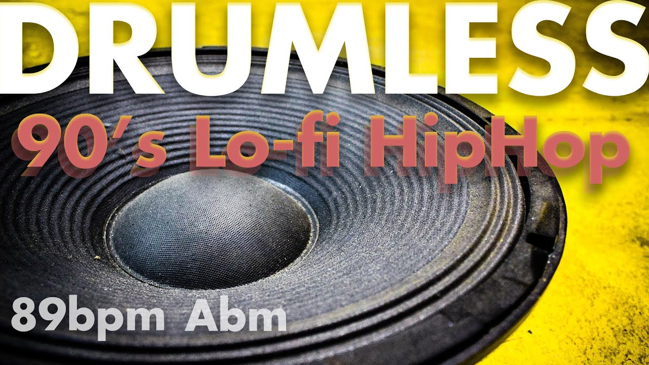 90s Lo-Fi Hip Hop -Drumless Track-'On An Old Piano' //89bpm Key=Abm