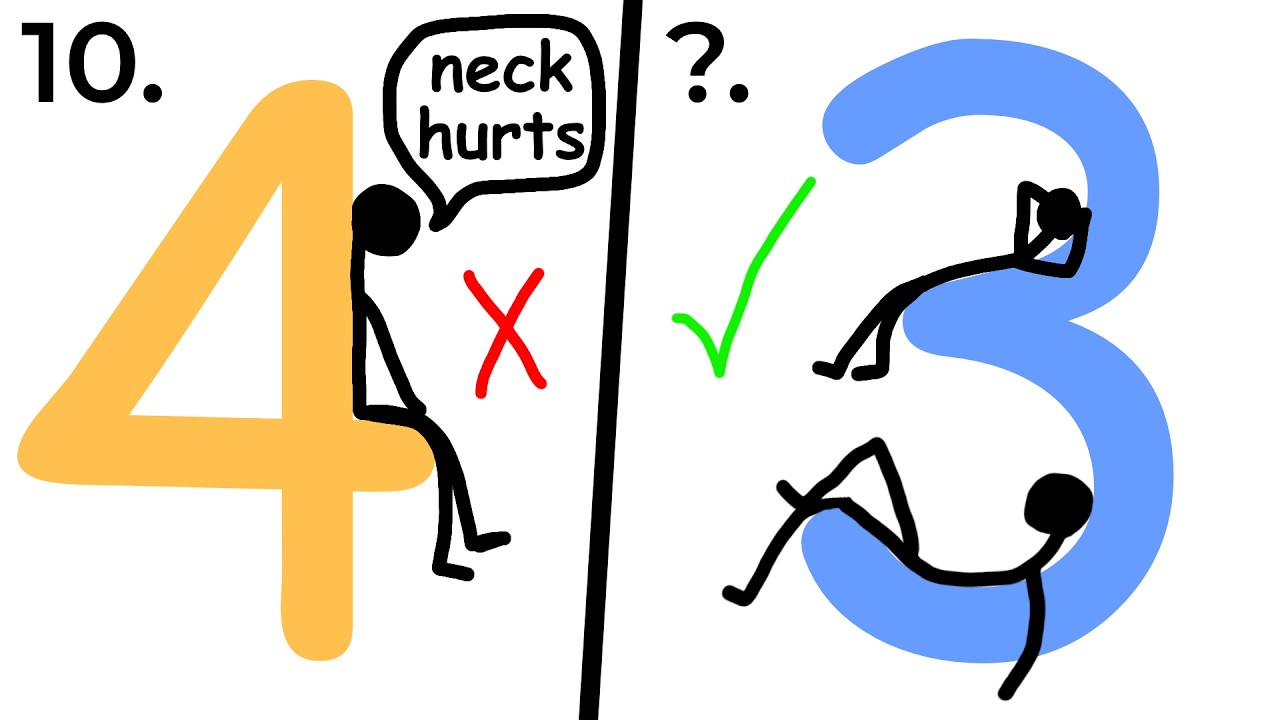 Top 10 Numbers to use as a Chair