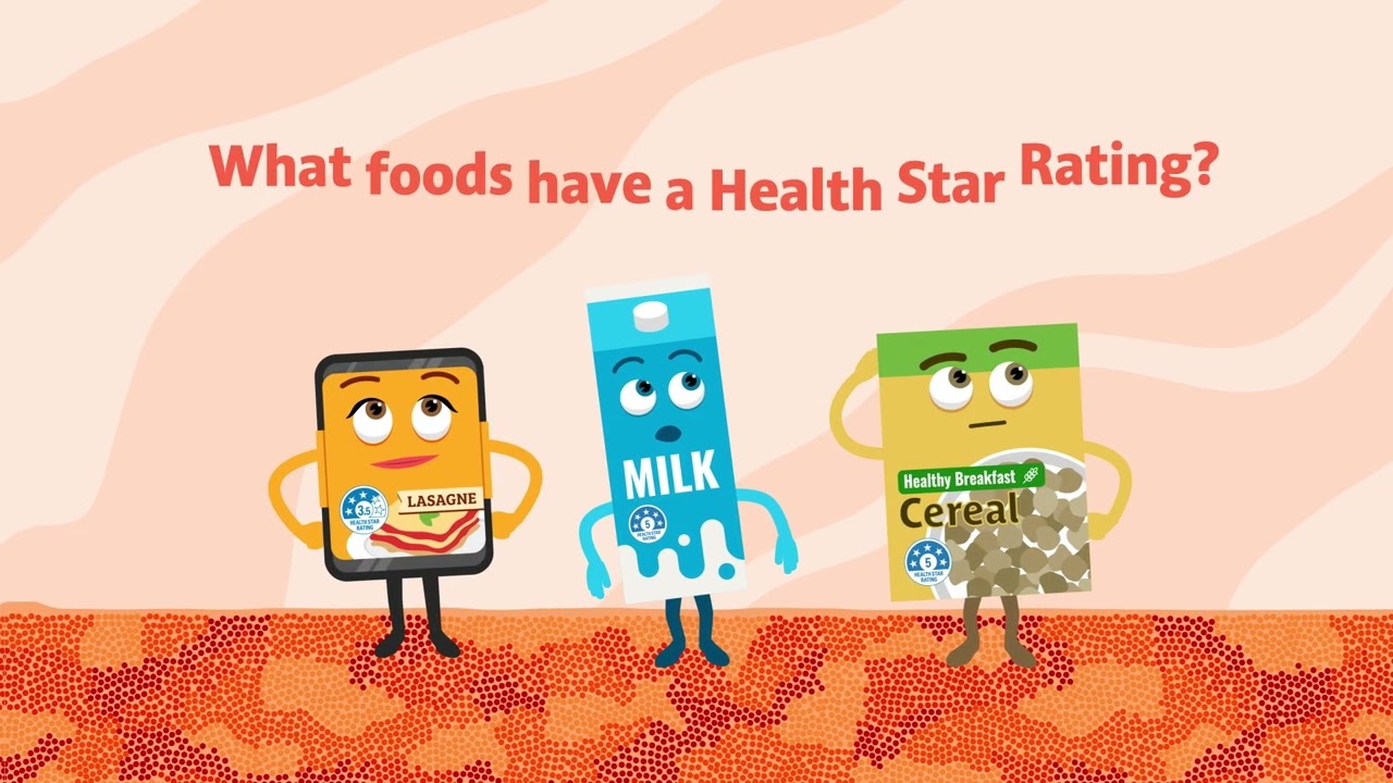 Health Star Rating &ndash; The more stars, the healthier - Video