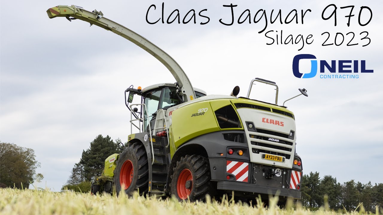 Silage 2023 - Brand New Claas Jaguar! | OJ Neil Contracting