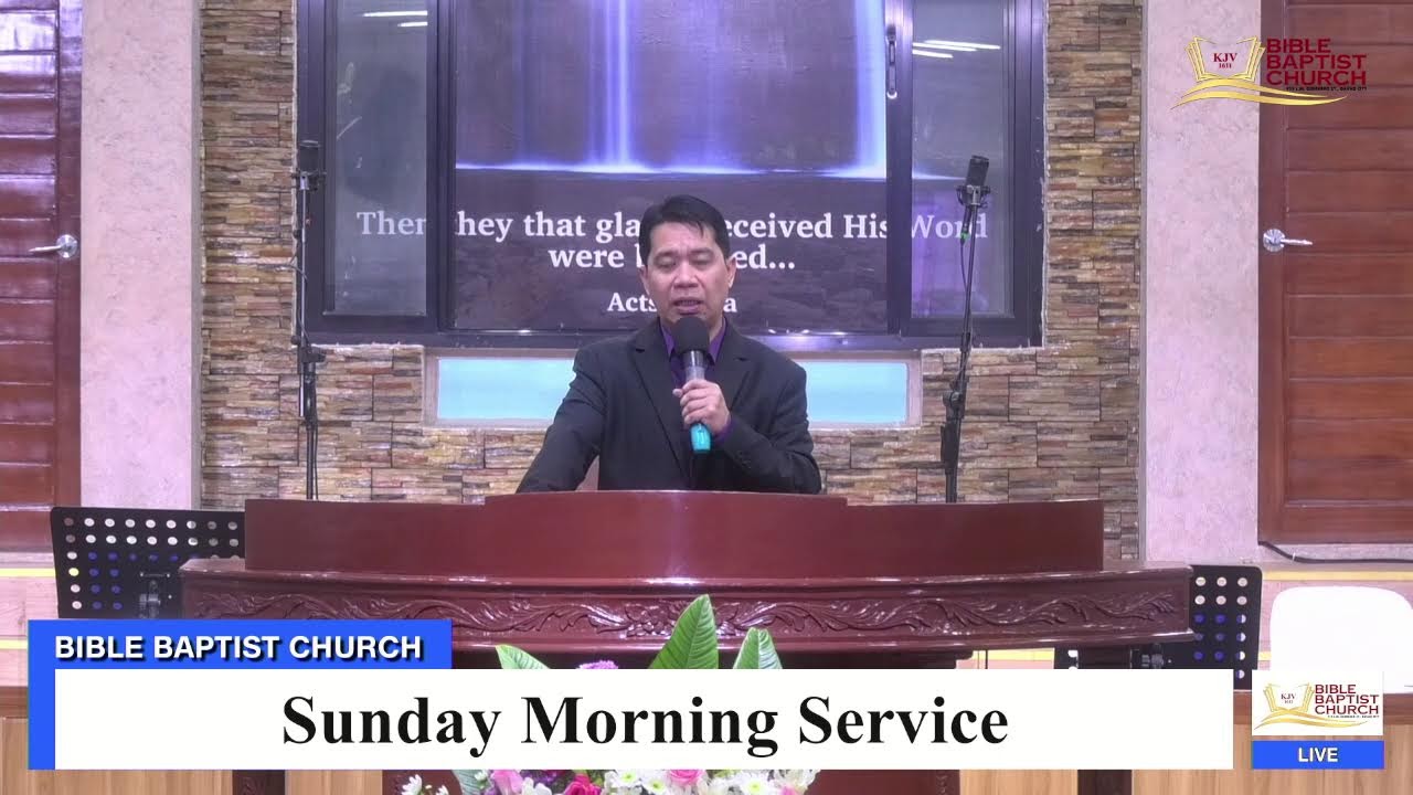 March 15, 2026 (Sunday Morning Service)