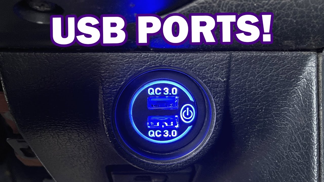 NA Miata Mod! USB Port Outlet