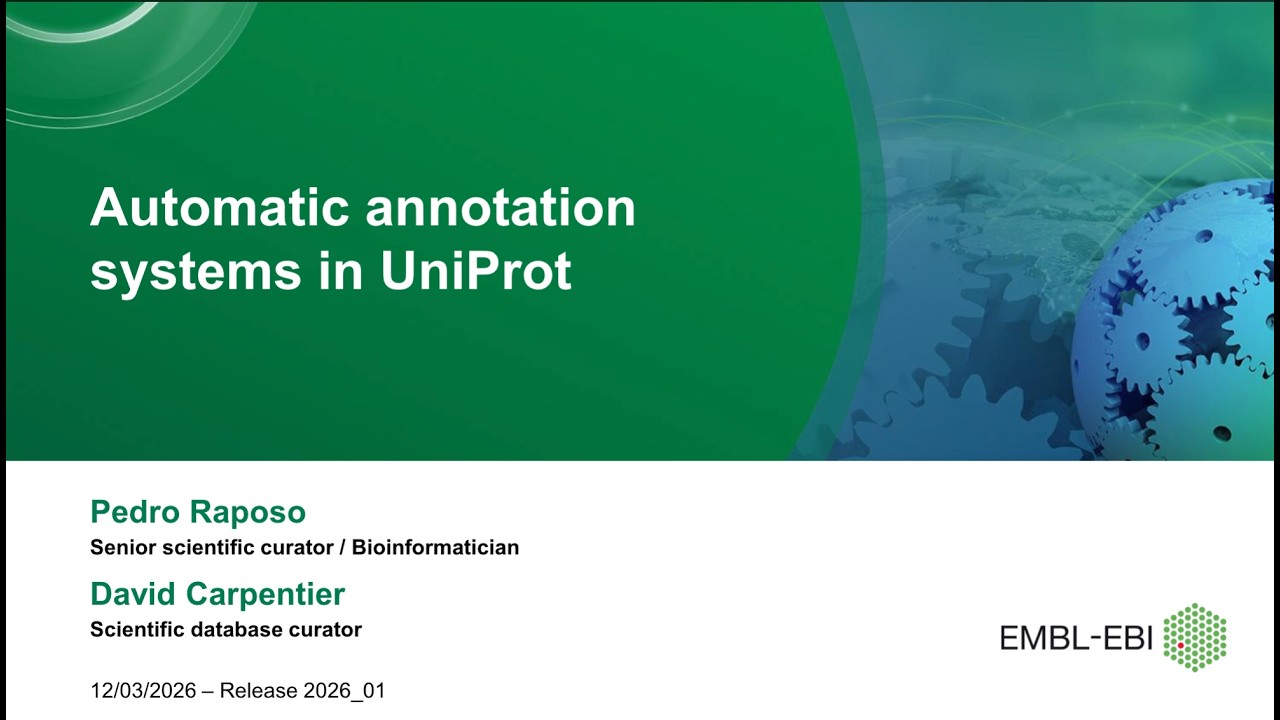 Автоматические системы аннотирования в UniProt по умолчанию