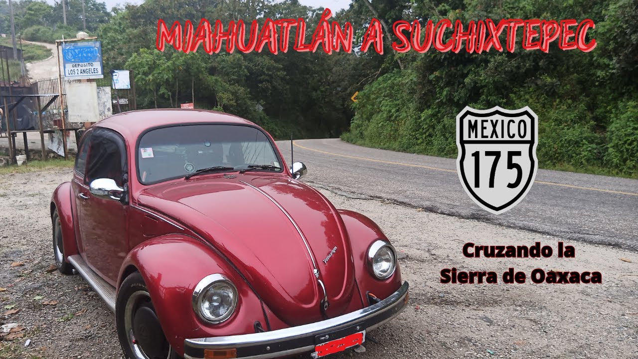 Miahuatlán a Suchixtepec atravesando la Sierra Madre Occidental. Carretera 175.