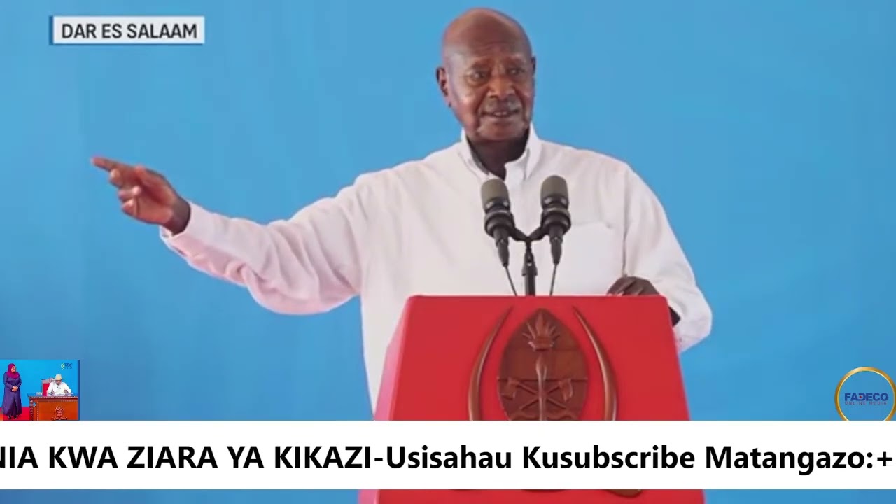 HOTUBA MAALUM YA RAIS WA UGANDA, YOWERI KAGUTA MUSEVENI, KATIKA ZIARA YAKE RASMI HAPA NCHINI