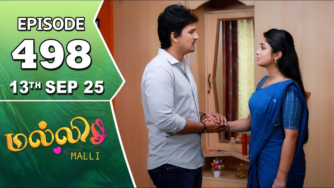 Malli Serial | Episode 498 | 13th Sep 2025 | Nikitha | Vijay | Saregama Dice TV Shows Tamil