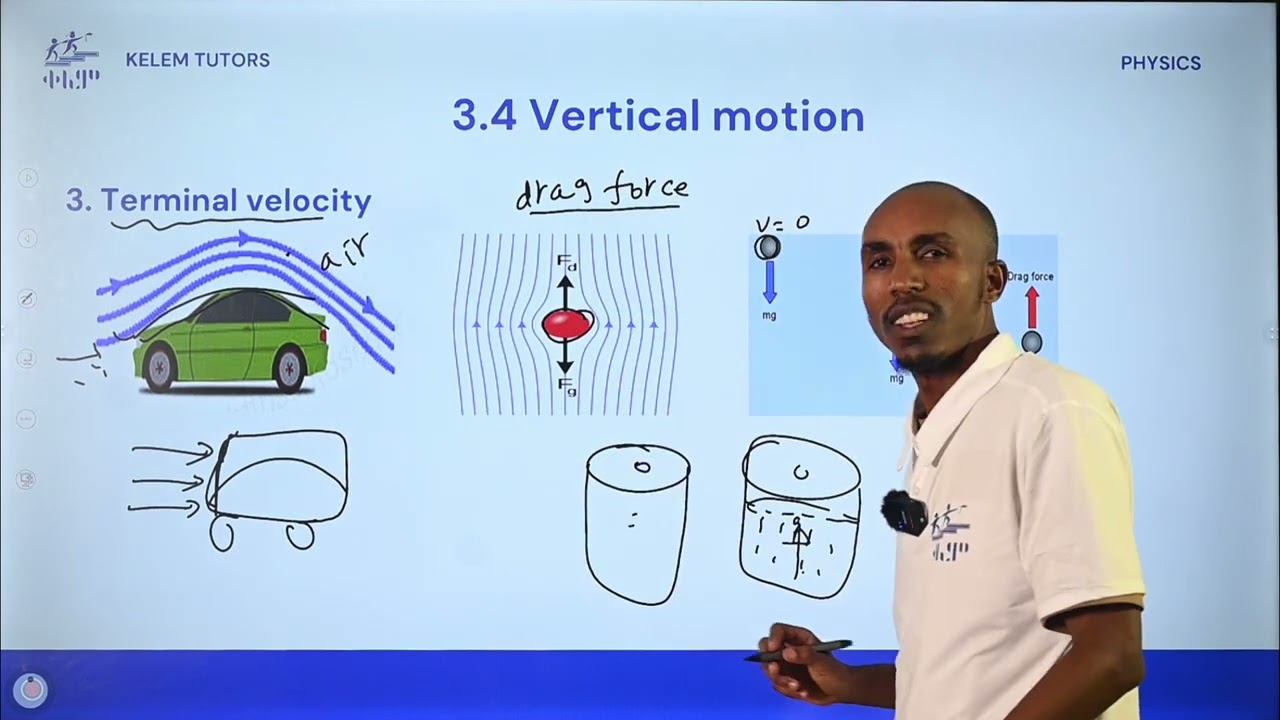 3.4.Vertical Motion: Physics Grade 11