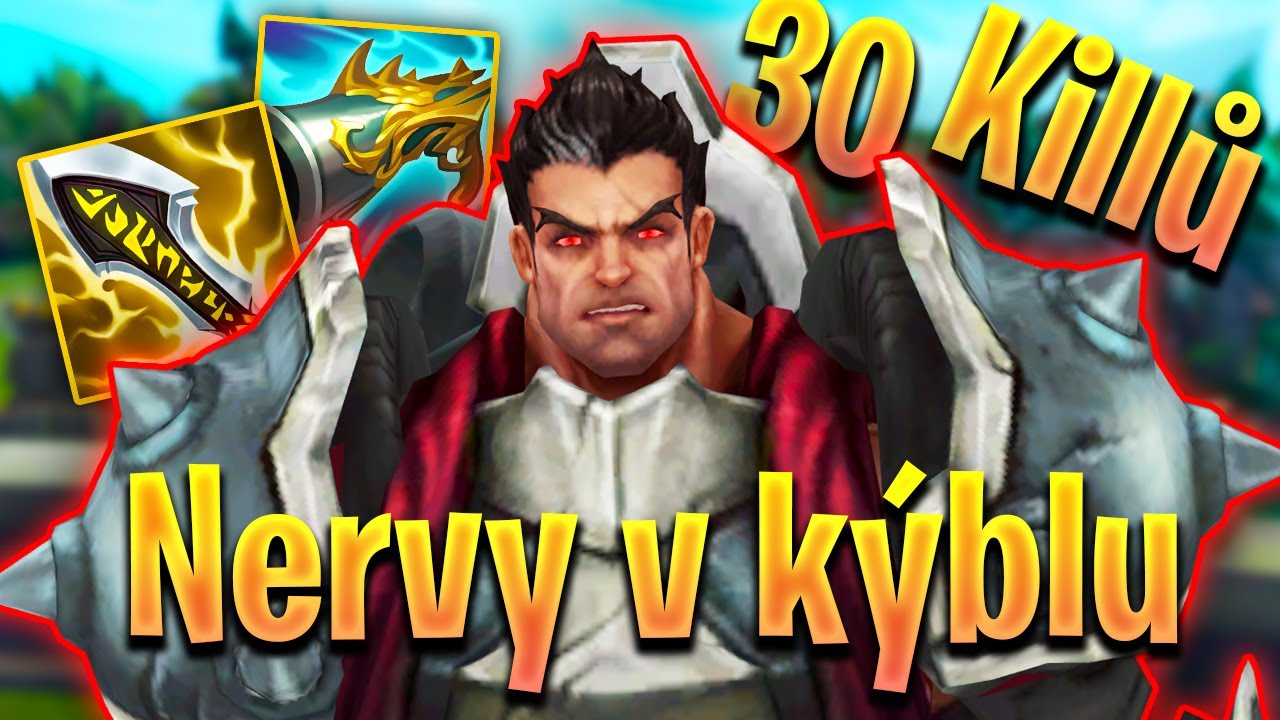 Mám miliardu killů.. ale zároveň jsem na pokraji zhroucení... (Crit Darius)