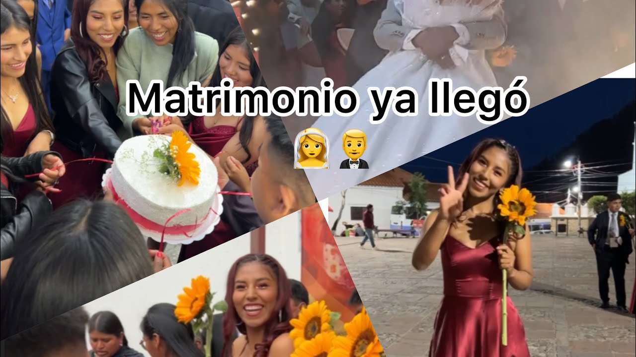 Matrimonio ya lleg&oacute;, as&iacute; nos alistamos todos 👰&zwj;♀️☺️
