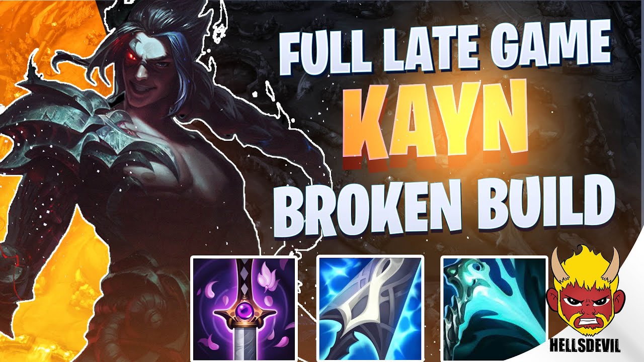 WILD RIFT | FULL LATE GAME KAYN BUILD IS BROKEN | Challenger Kayn Gameplay | Guide & Build
