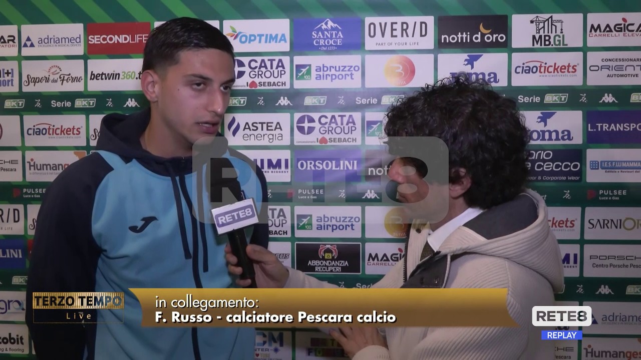 Pescara - Bari 4-0 91&deg; Russo: 