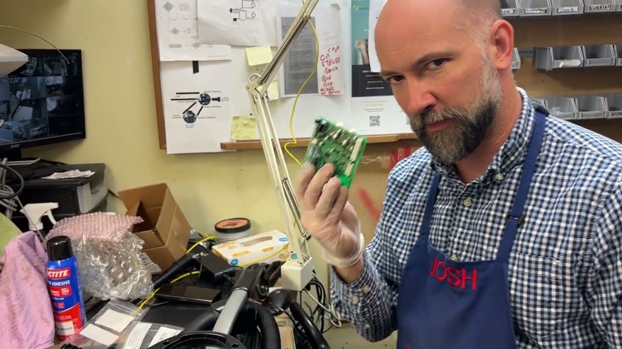 Riccar R40P Brush Roll Turning Off - Hall Sensor Repair