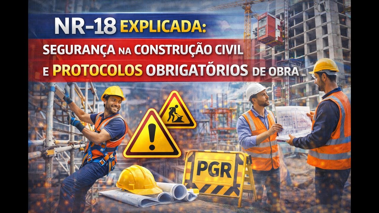 NR-18 Explicada - As Regras de Segurança que Salvam Vidas na Construção Civil