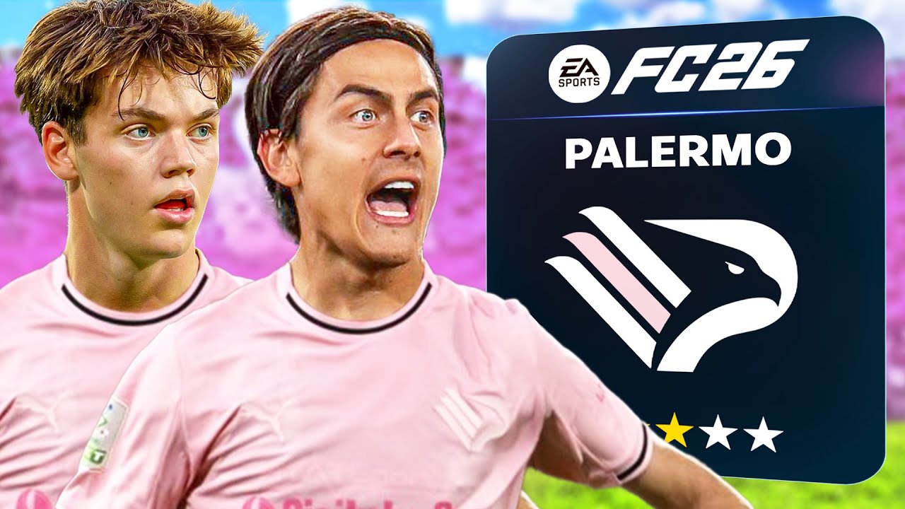 Dalla SERIE B alla CHAMPIONS LEAGUE con il PALERMO su FC 26!