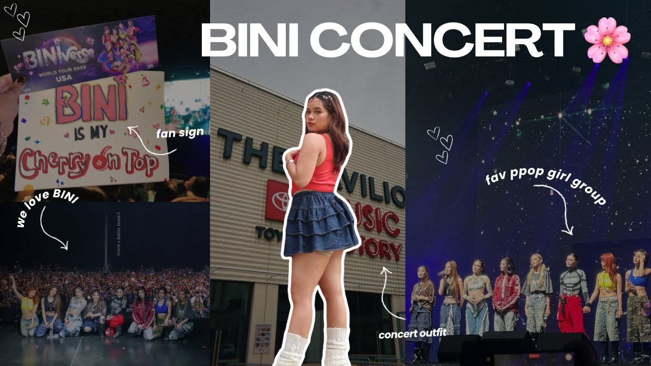 We went to the BINI Concert in Dallas! + soundcheck + Meet and greet🇵🇭🌸